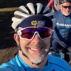 Adam spence in Can4Cancer Sydney 2022 - Ride